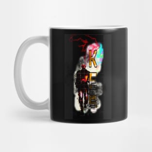 Knotty ends Surf burning man Mug